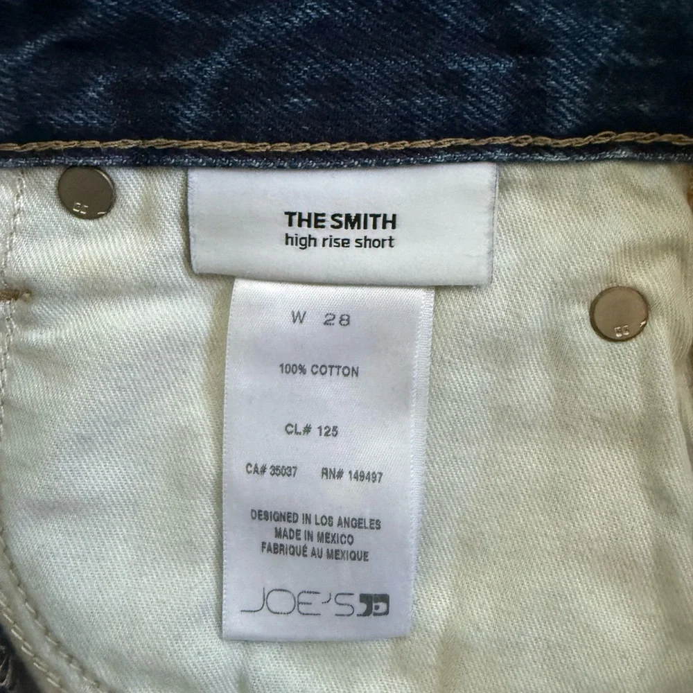 Joe's The Smith Denim High Rise Shorts Women’s Size 28